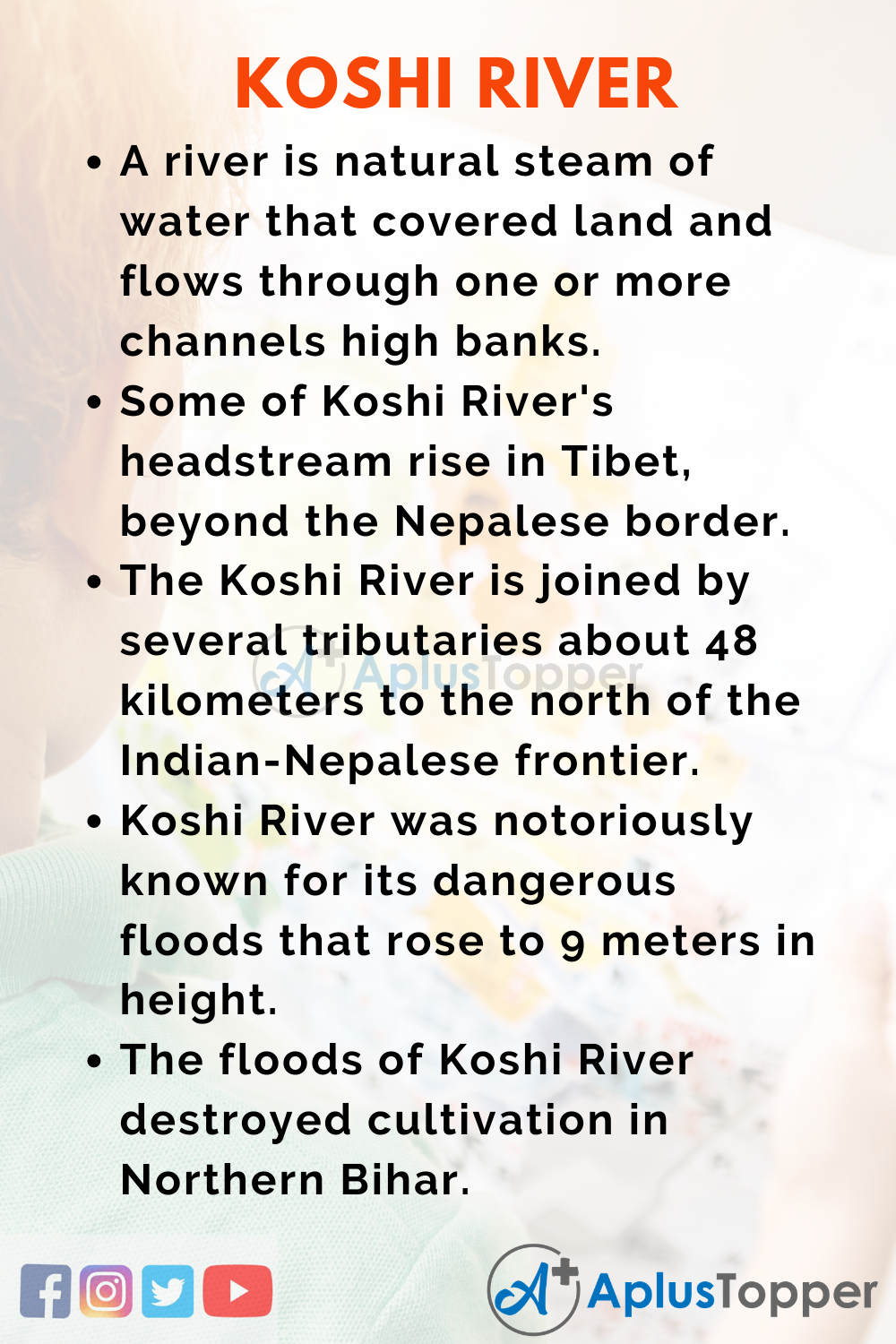 10 Lines On Koshi River for Kids