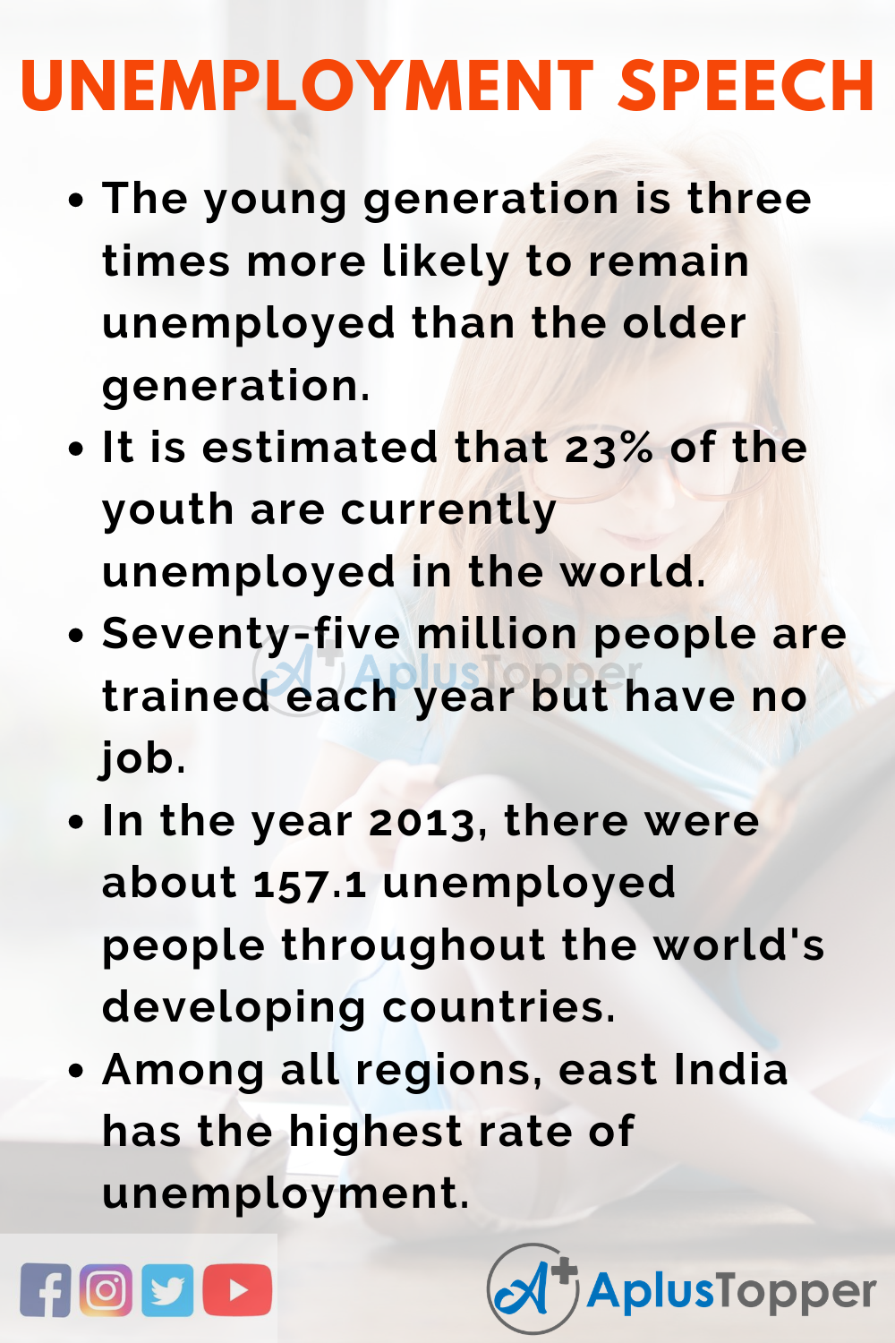 10 Lines On Unemployment Speech In English 