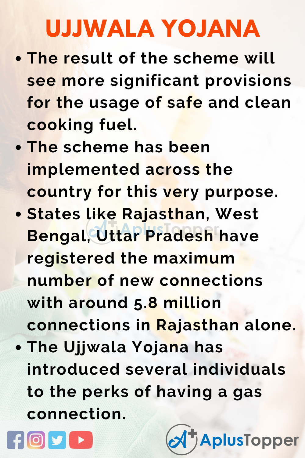 10 Lines about Ujjwala Yojana