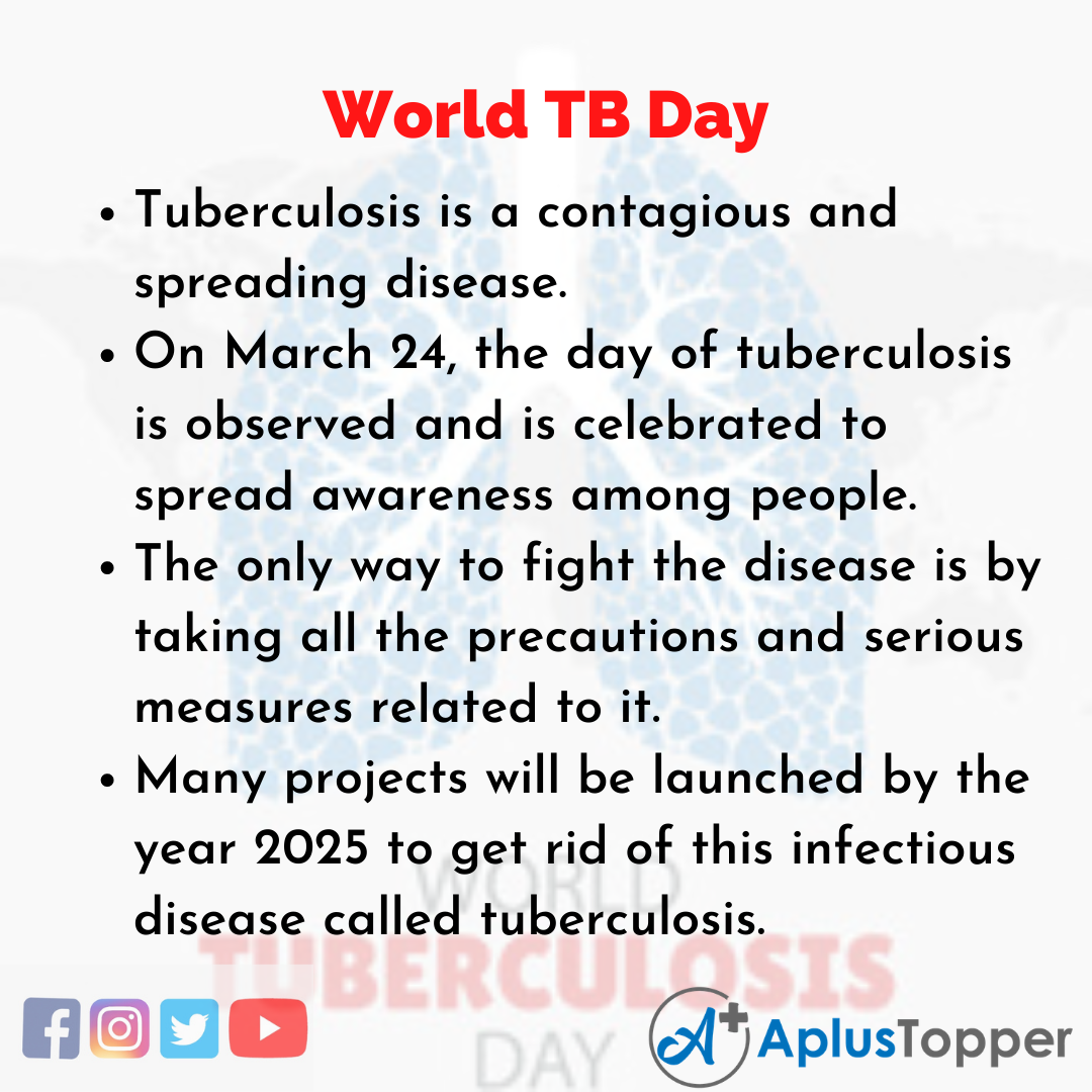 10 Lines of World TB Day