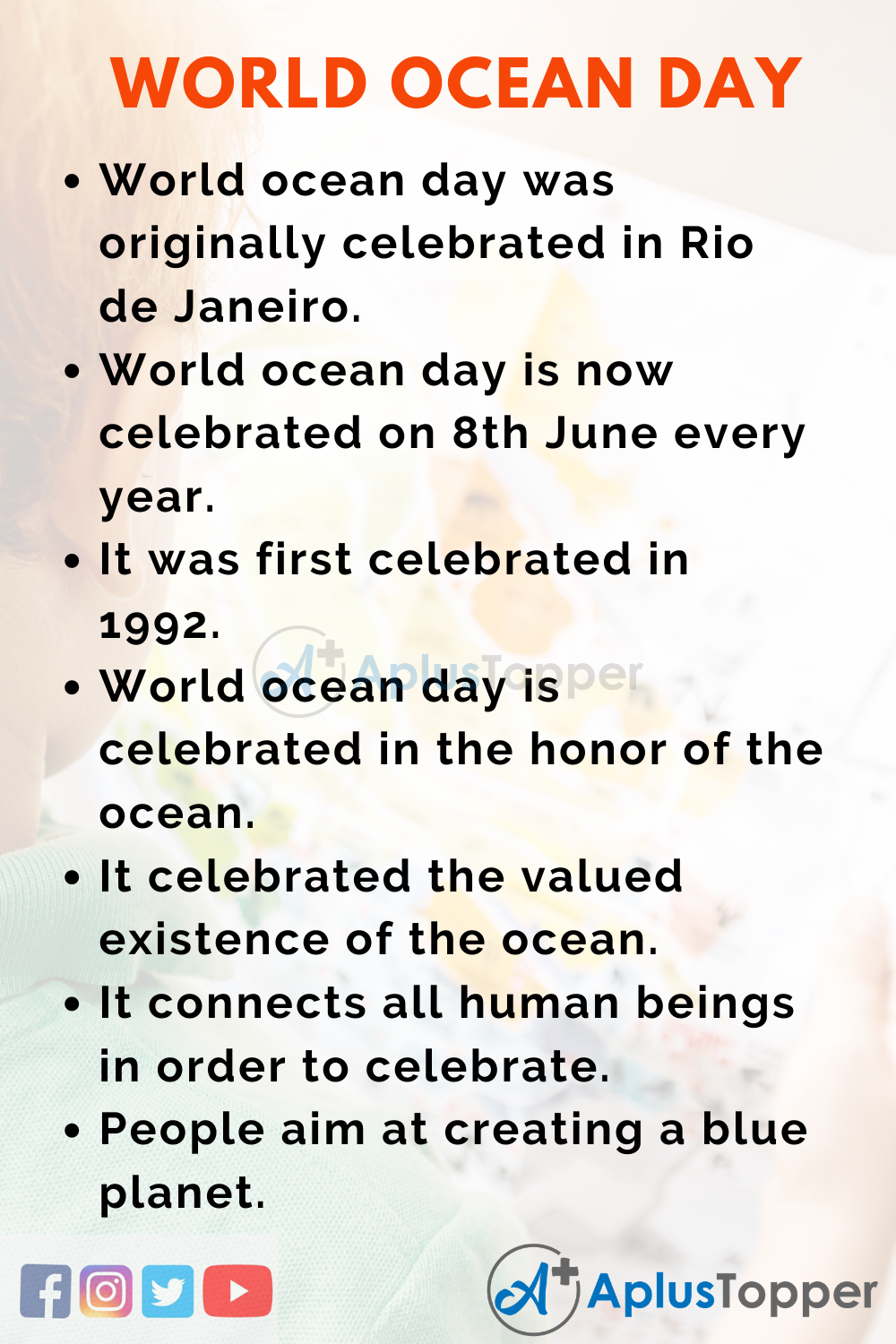 10 Lines on World Ocean Day for Kids