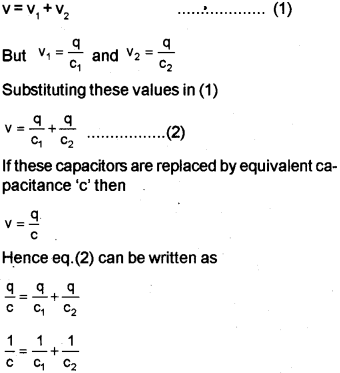 Plus Two Physics Chapter Wise Previous Questions Chapter 2 Electric Potential and Capacitance 27