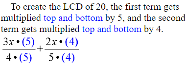 Adding and Subtracting Fractions 2