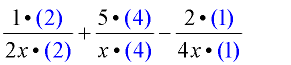 Adding and Subtracting Fractions 5