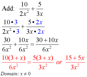 Adding and Subtracting Fractions 9