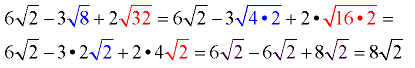 Addition and Subtraction of Radicals 7