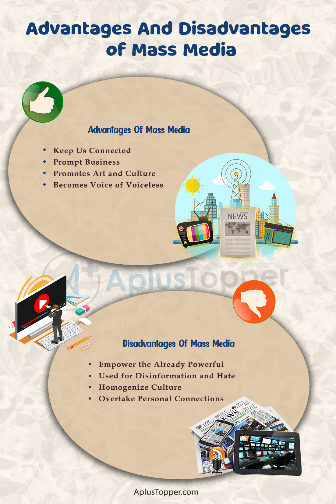 Advantages And Disadvantages Of Mass Media 2