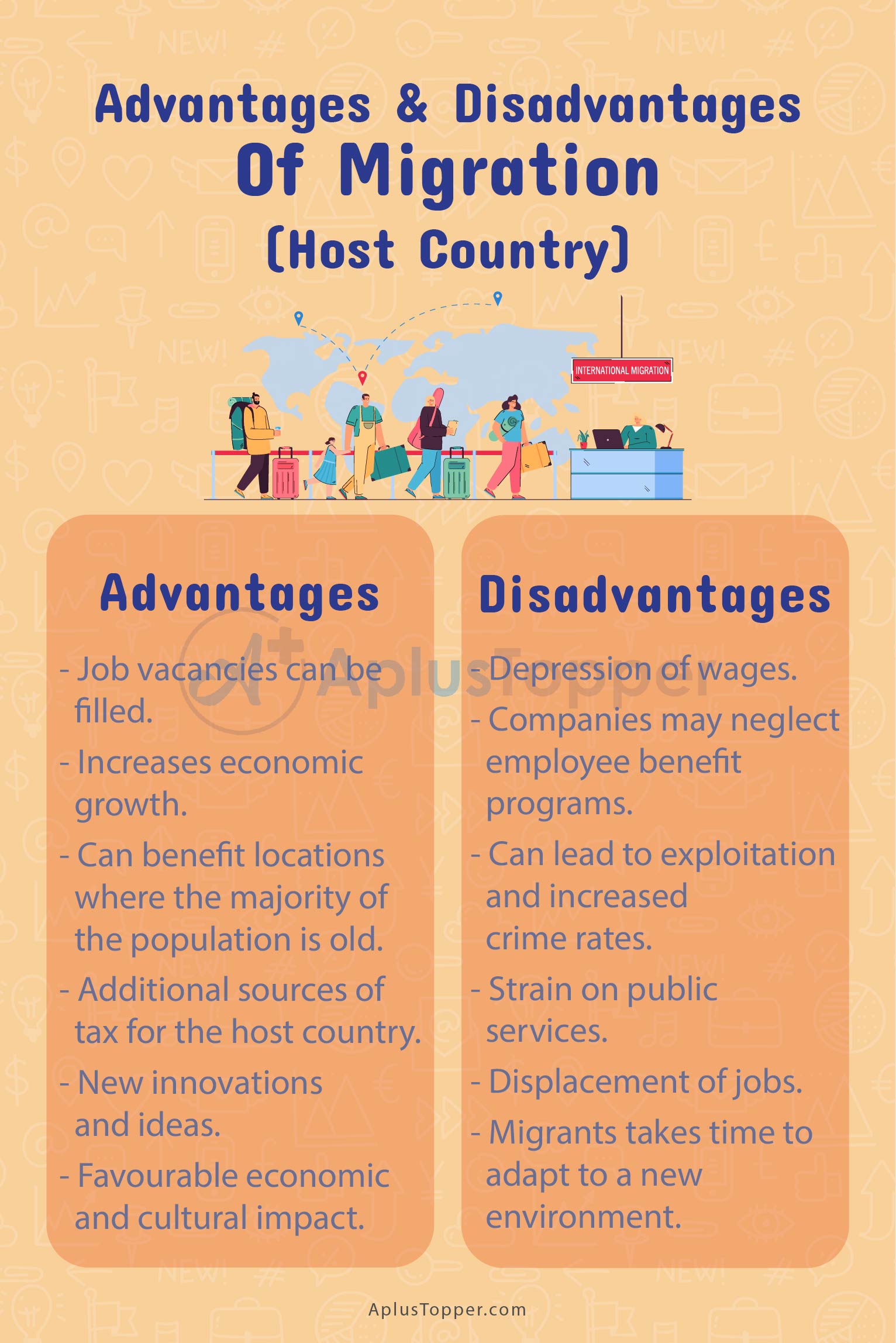 Advantages And Disadvantages Of Migration 1