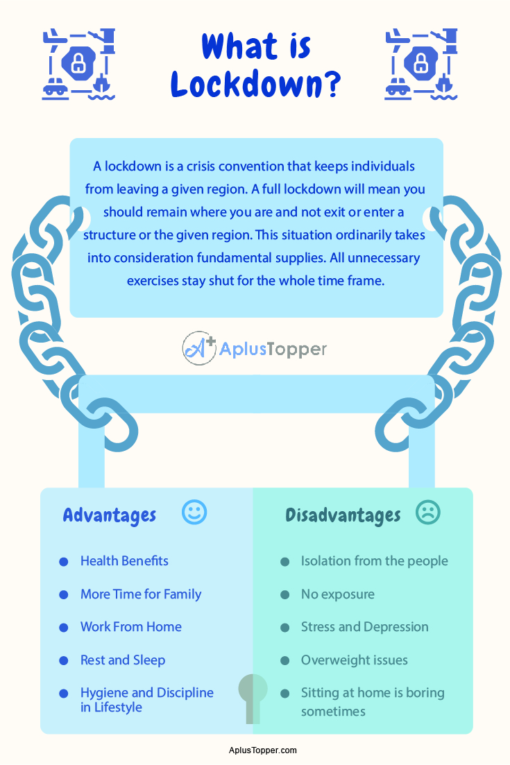 Advantages and Disadvantages of Lockdown 1