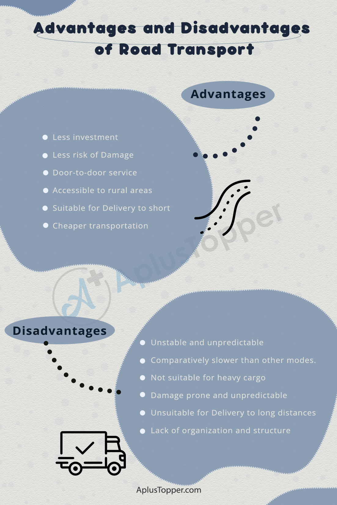 Advantages and Disadvantages road transport