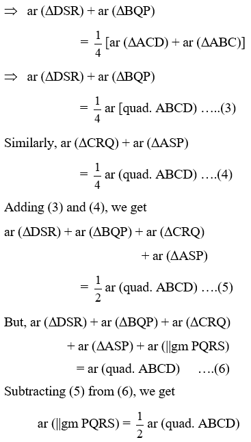 Areas Of Parallelograms And Triangles 10