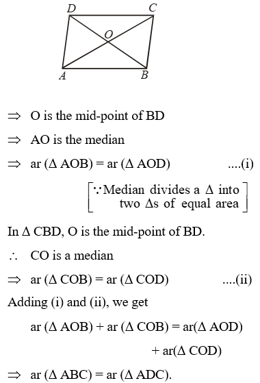 Areas Of Parallelograms And Triangles 6