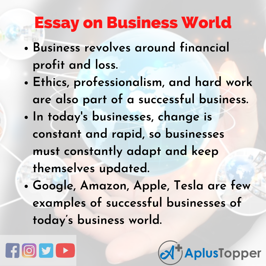 Business World Essay