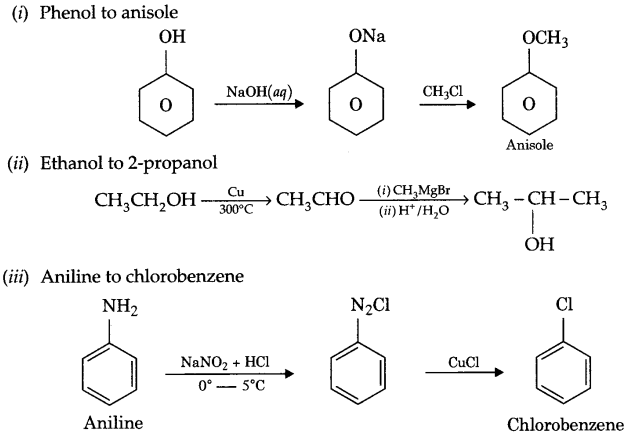 CBSE Sample Papers for Class 12 Chemistry Paper 5 Q.13.1