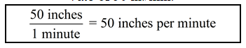 Calculating Rates 1