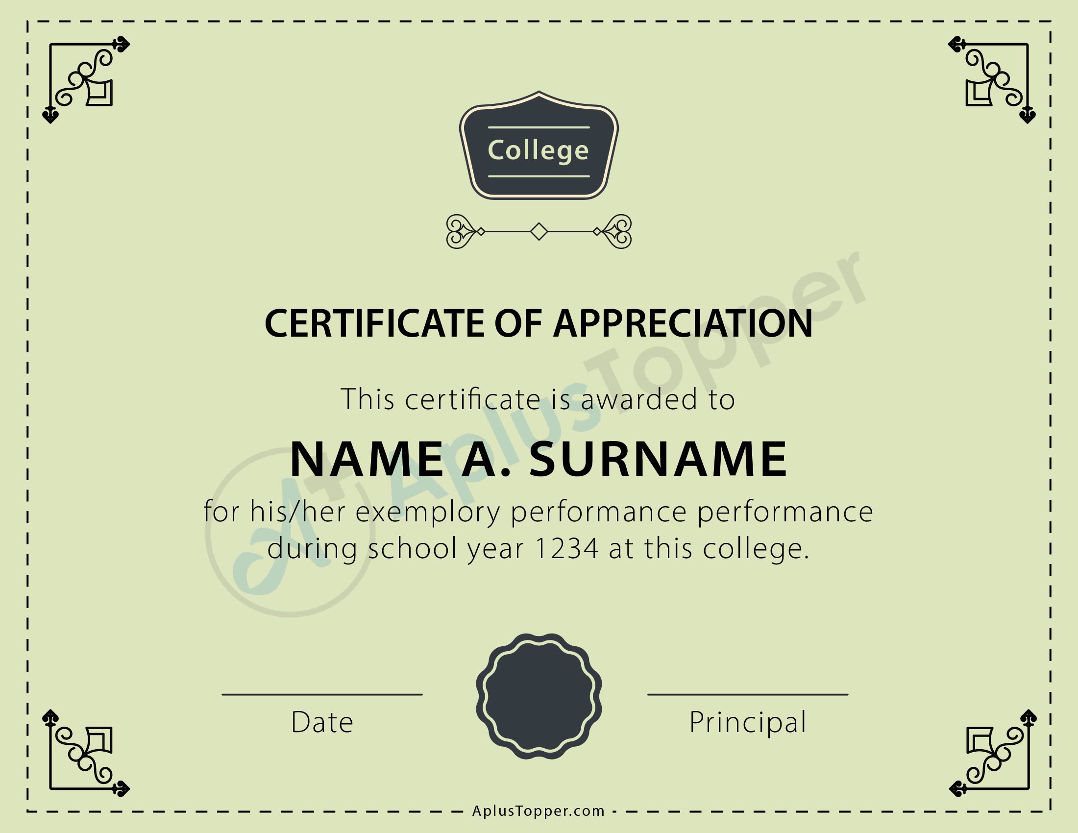 Certificate 1