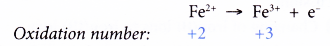 Changing of iron(II) ions to iron(III) ions and vice versa 1