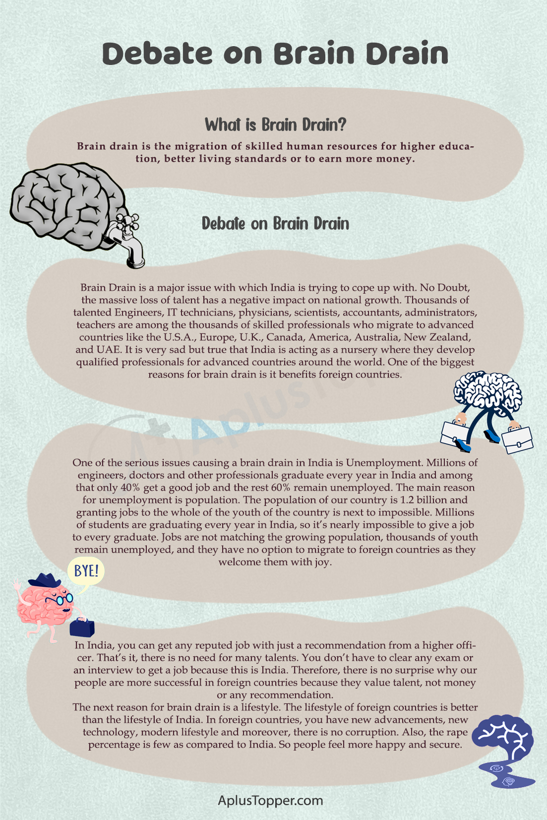 Debate on Brain Drain