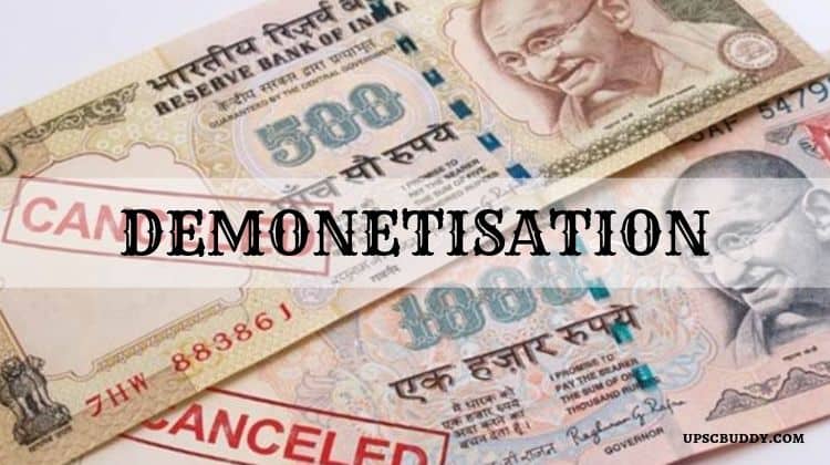 Demonetisation