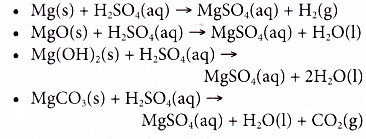 Describe the preparation of soluble and insoluble salts 4