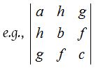 Determinant of a Matrix 9