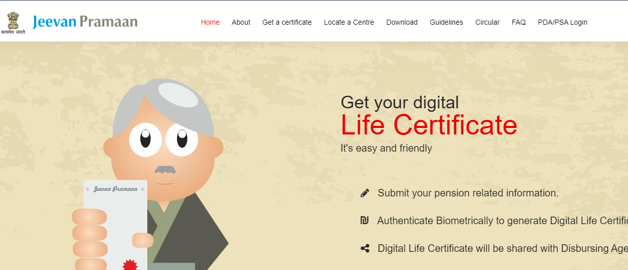 Digital Life Certificate