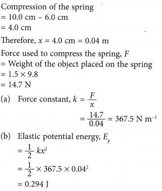 Elastic Potential Energy 10