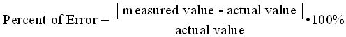 Error in Measurement 7