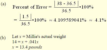 Error in Measurement 8