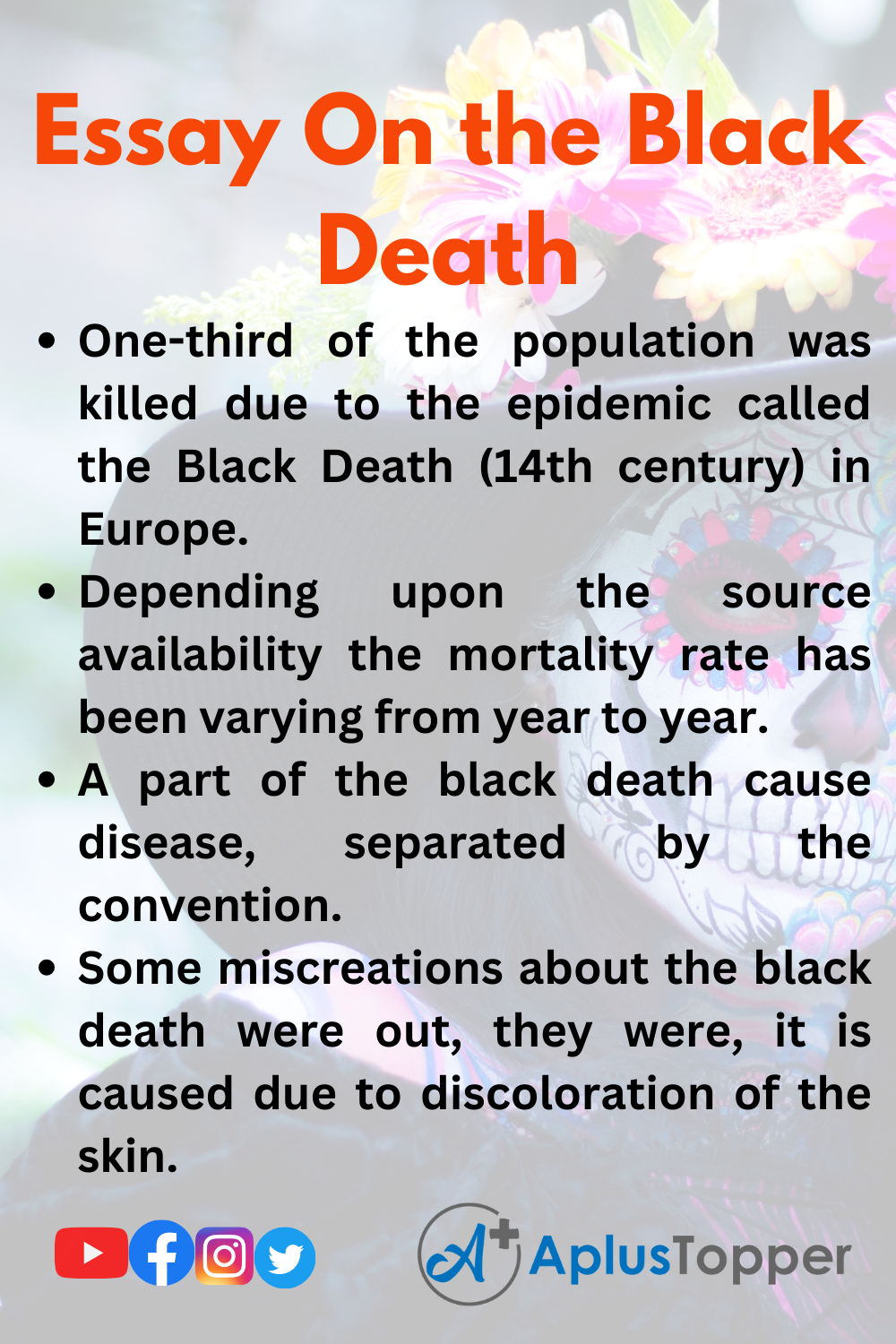 Essay On the Black Death