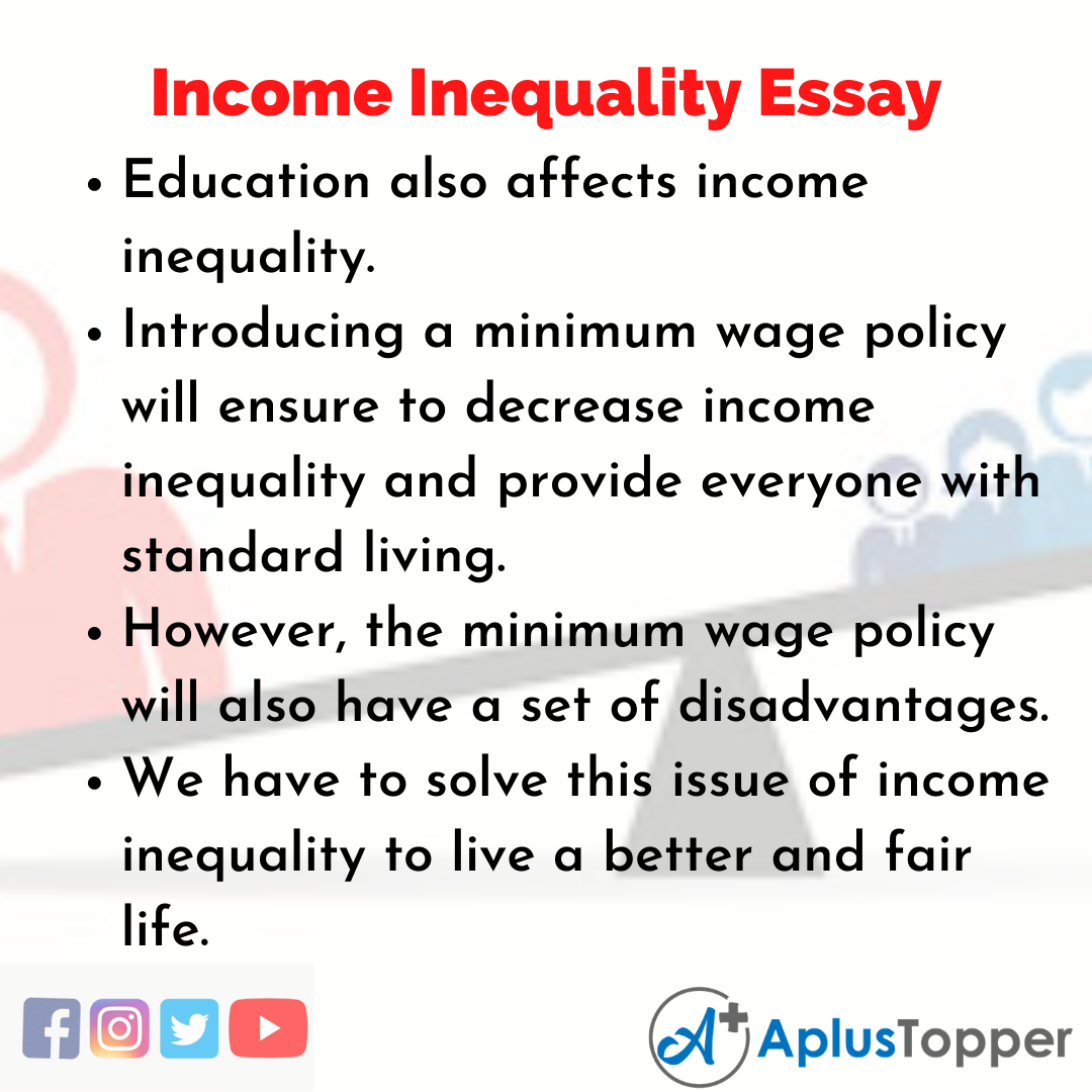 Essay about Income Inequality