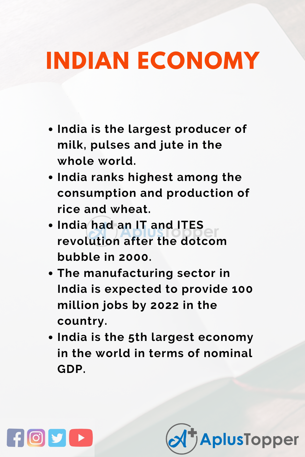 Essay about Indian Economy