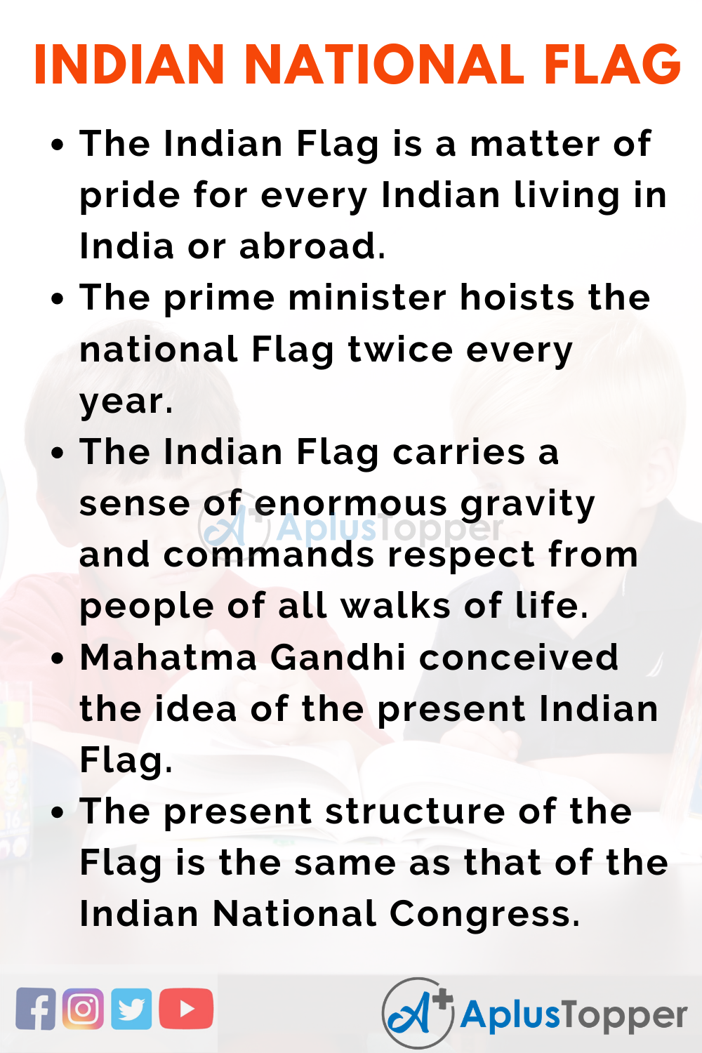 Essay about Indian National Flag