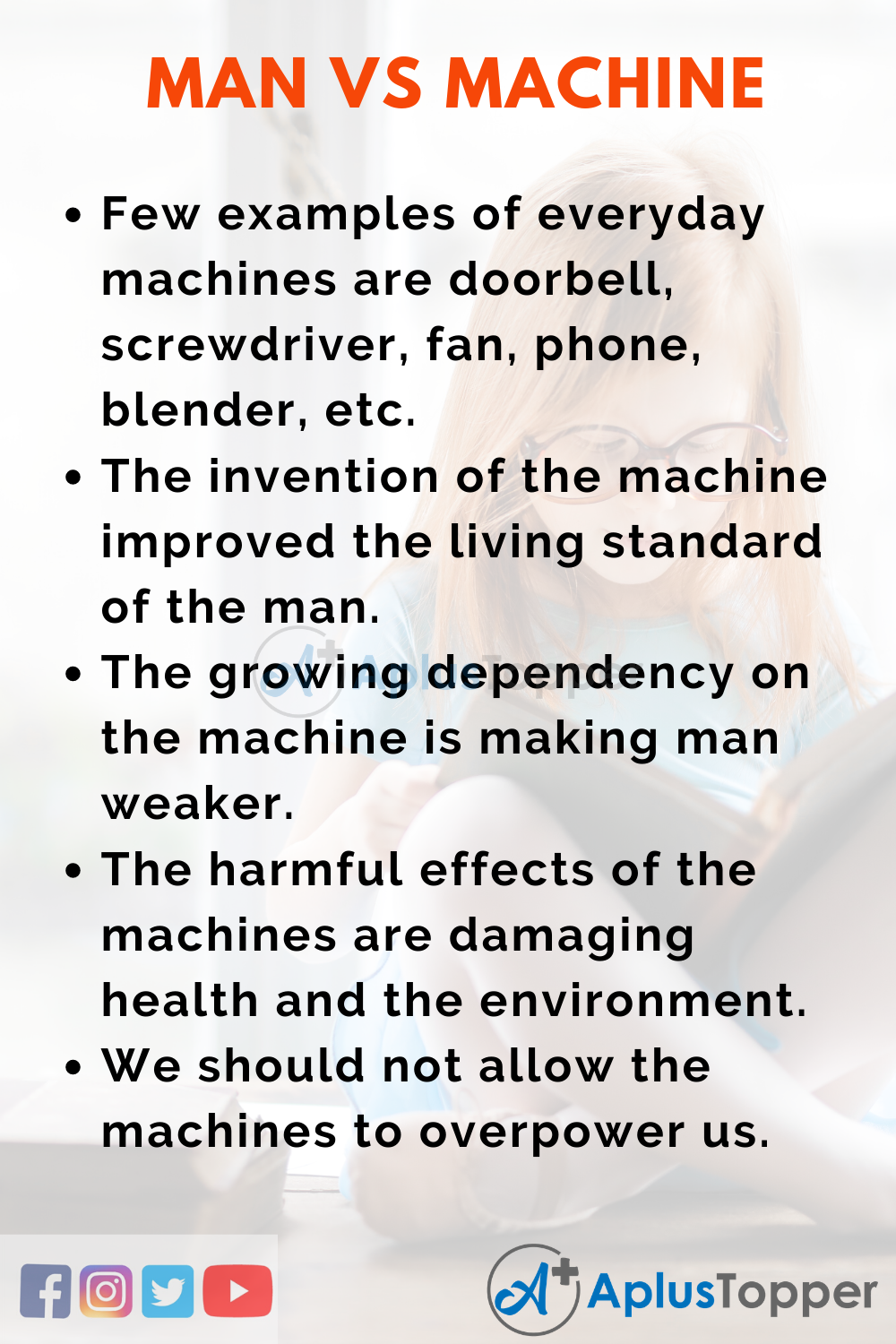 Essay about Man Vs Machine