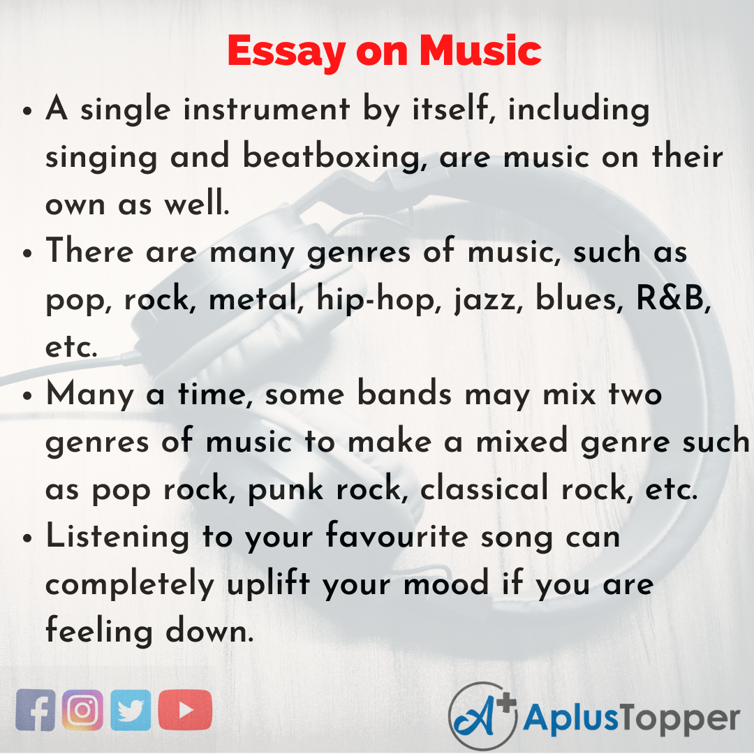 Essay for Music