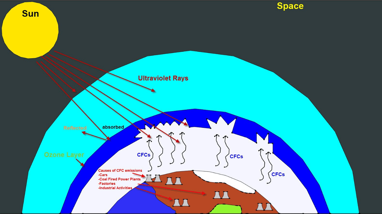 Essay on Depletion of Ozone Layer