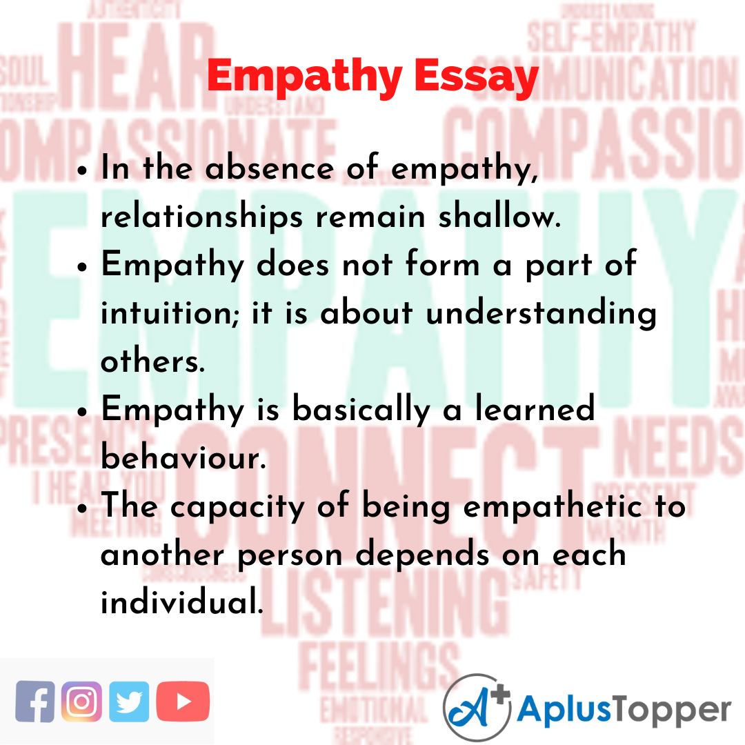 Essay on Empathy