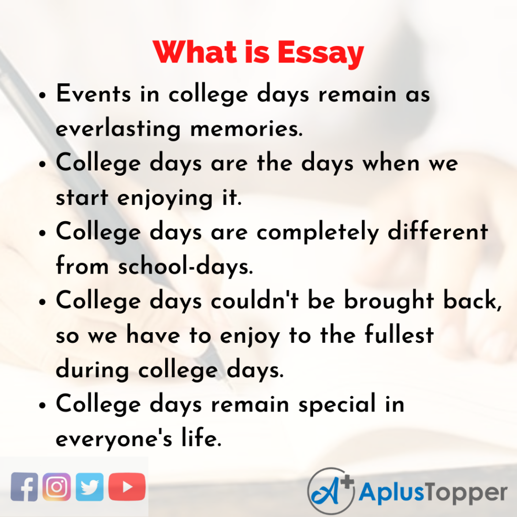 Essay on How to Write a Good Essay