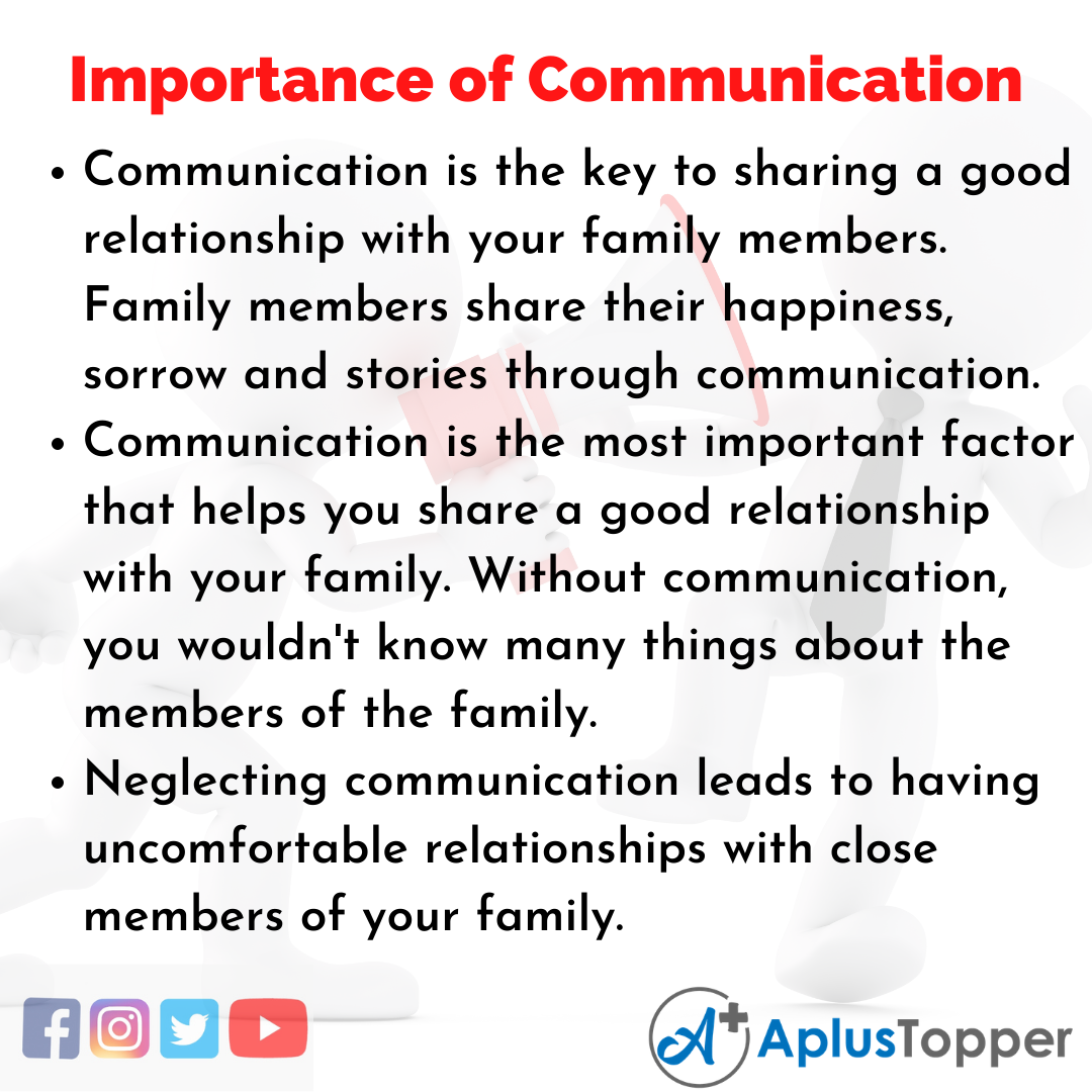 Essay on Importance of Communication | Importance of Communication ...