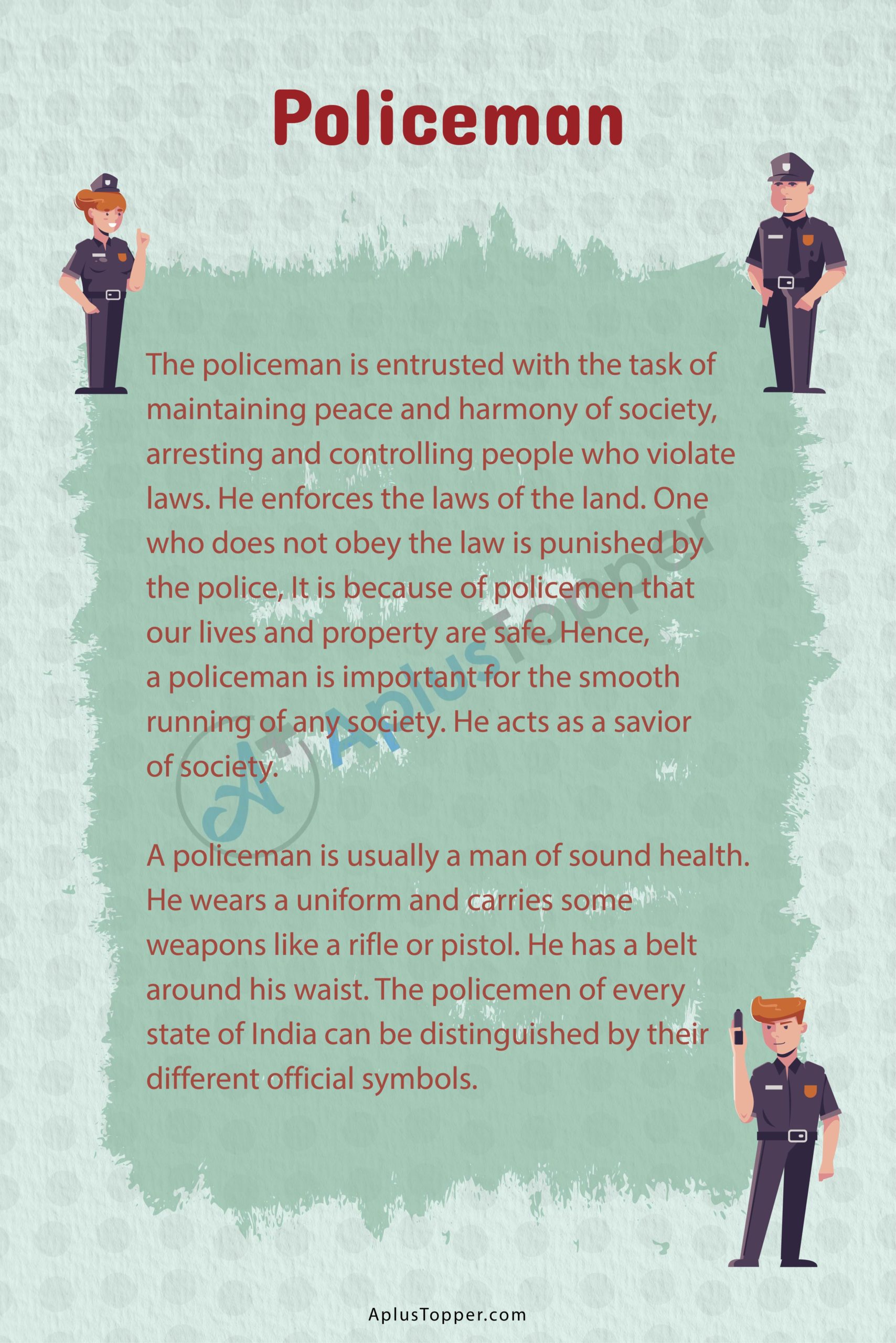 Essay on Policeman