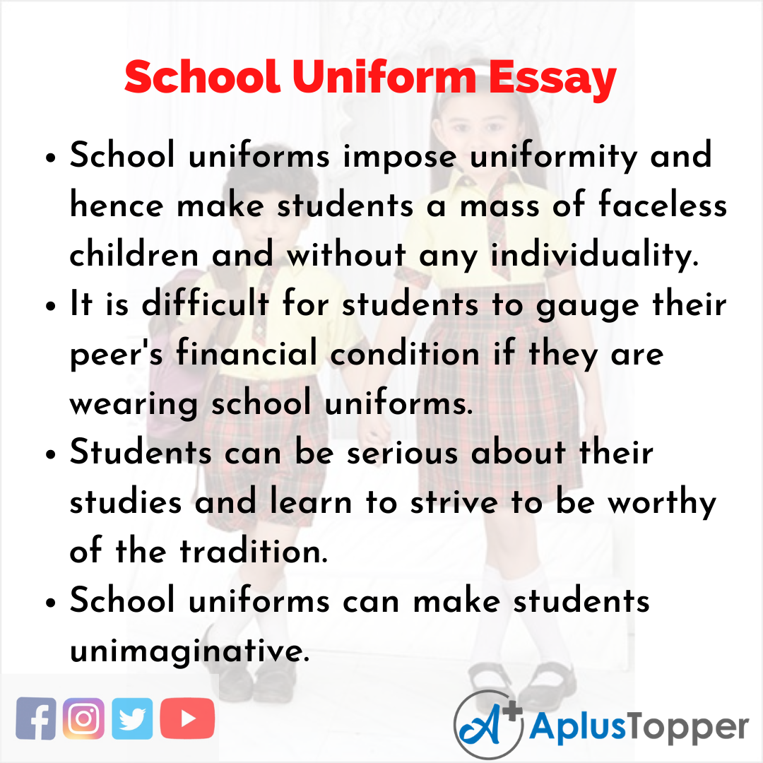 Essay on School Uniform