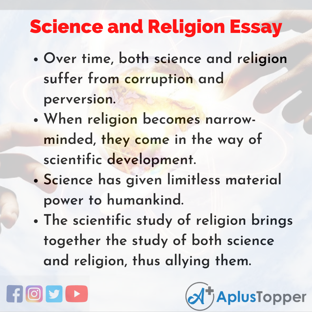 Essay on Science and Religion