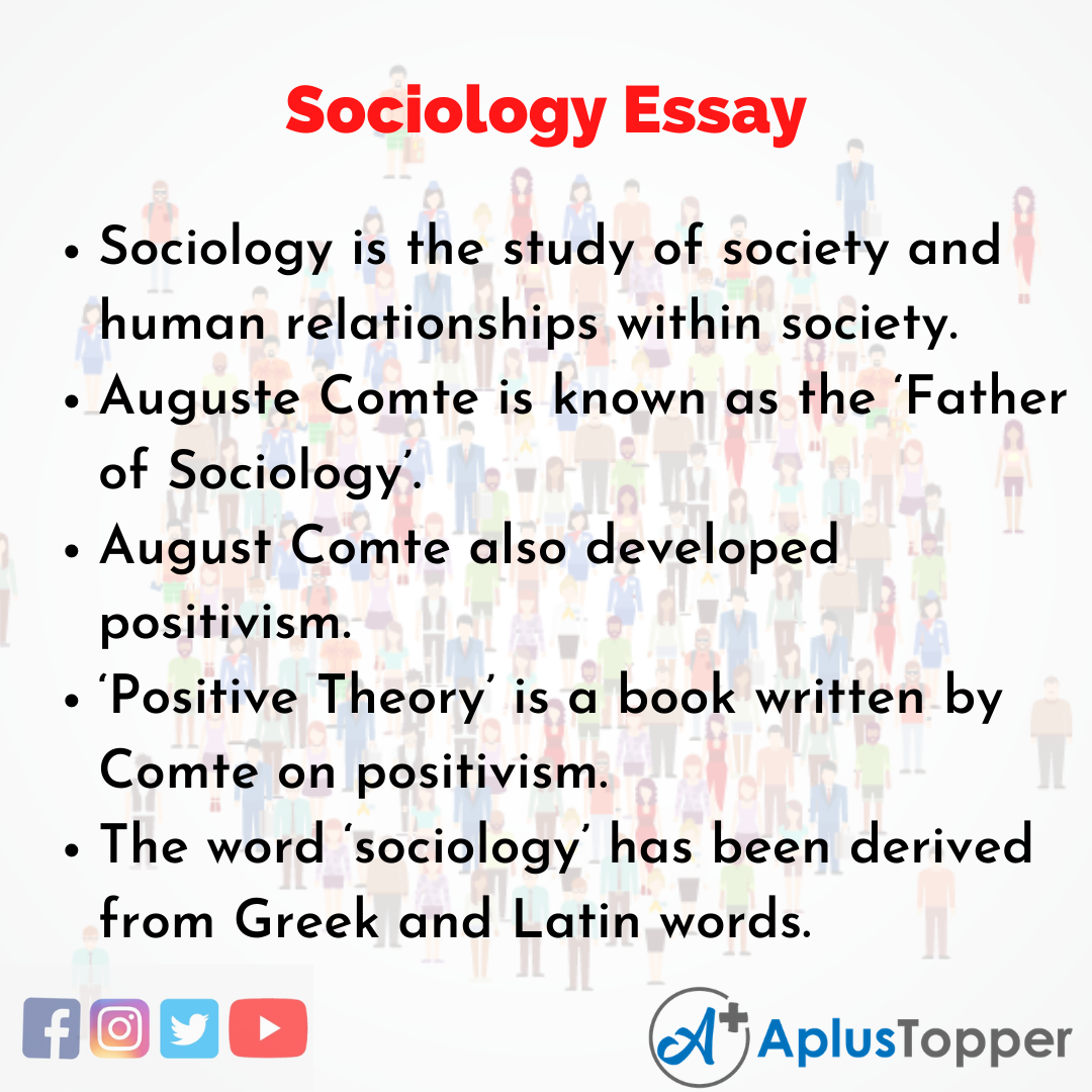 Essay on Sociology