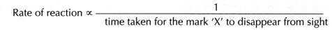 Explain the effect of concentration on the rate of reaction 9