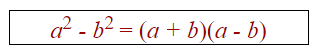 Factoring Difference of Two Perfect Squares 1