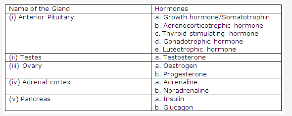 Frank ICSE Class 10 Biology Solutions - Endocrine System 4