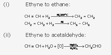 Frank ICSE Solutions for Class 10 Chemistry - Alkynes 5