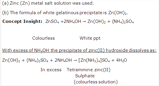 Frank ICSE Solutions for Class 10 Chemistry - Analytical Chemistry 10