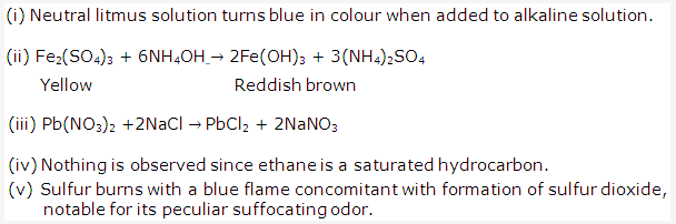 Frank ICSE Solutions for Class 10 Chemistry - Analytical Chemistry 18