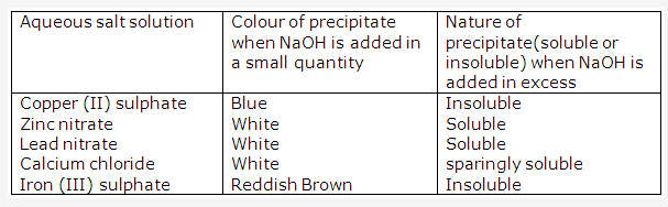 Frank ICSE Solutions for Class 10 Chemistry - Analytical Chemistry 21